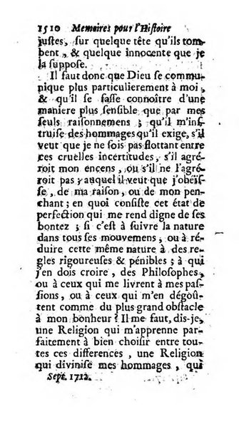 Mémoires pour l'histoire des sciences & des beaux-arts recüeillies par l'ordre de Son Altesse Serenissime Monseigneur Prince souverain de Dombes