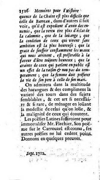 Mémoires pour l'histoire des sciences & des beaux-arts recüeillies par l'ordre de Son Altesse Serenissime Monseigneur Prince souverain de Dombes