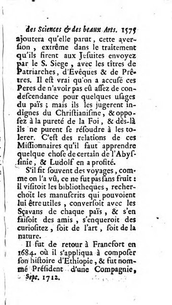 Mémoires pour l'histoire des sciences & des beaux-arts recüeillies par l'ordre de Son Altesse Serenissime Monseigneur Prince souverain de Dombes