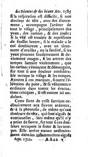 Mémoires pour l'histoire des sciences & des beaux-arts recüeillies par l'ordre de Son Altesse Serenissime Monseigneur Prince souverain de Dombes