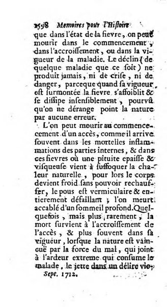 Mémoires pour l'histoire des sciences & des beaux-arts recüeillies par l'ordre de Son Altesse Serenissime Monseigneur Prince souverain de Dombes