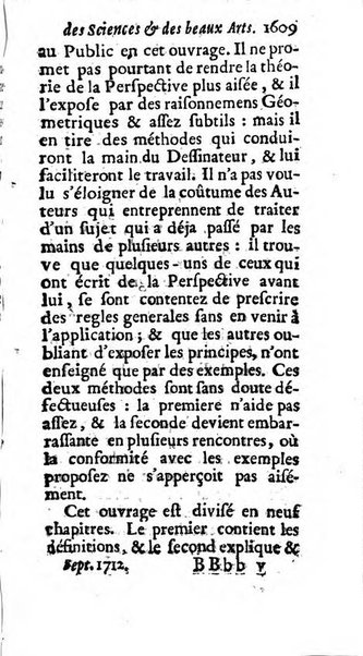 Mémoires pour l'histoire des sciences & des beaux-arts recüeillies par l'ordre de Son Altesse Serenissime Monseigneur Prince souverain de Dombes