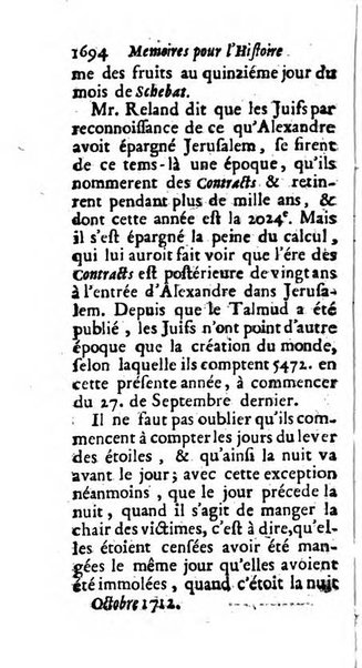 Mémoires pour l'histoire des sciences & des beaux-arts recüeillies par l'ordre de Son Altesse Serenissime Monseigneur Prince souverain de Dombes