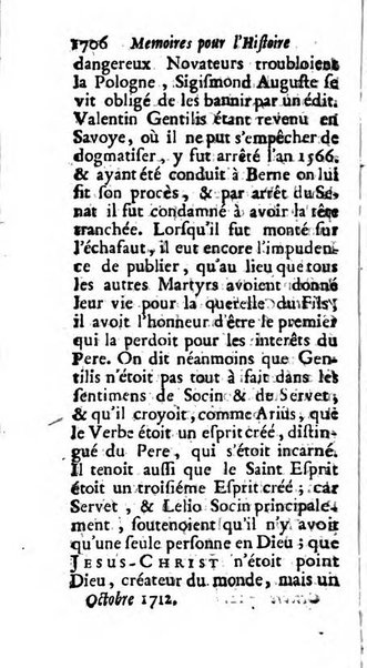 Mémoires pour l'histoire des sciences & des beaux-arts recüeillies par l'ordre de Son Altesse Serenissime Monseigneur Prince souverain de Dombes