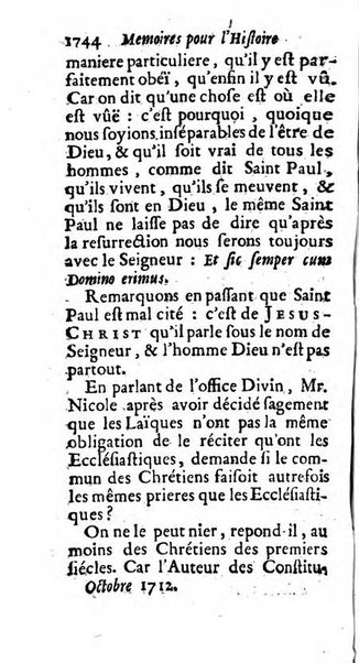 Mémoires pour l'histoire des sciences & des beaux-arts recüeillies par l'ordre de Son Altesse Serenissime Monseigneur Prince souverain de Dombes