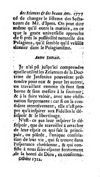 Mémoires pour l'histoire des sciences & des beaux-arts recüeillies par l'ordre de Son Altesse Serenissime Monseigneur Prince souverain de Dombes