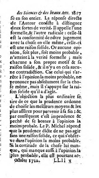 Mémoires pour l'histoire des sciences & des beaux-arts recüeillies par l'ordre de Son Altesse Serenissime Monseigneur Prince souverain de Dombes