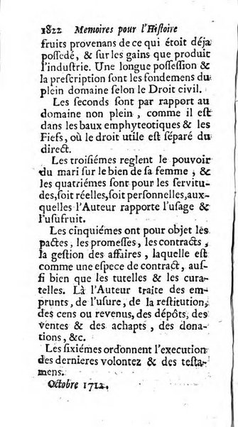 Mémoires pour l'histoire des sciences & des beaux-arts recüeillies par l'ordre de Son Altesse Serenissime Monseigneur Prince souverain de Dombes