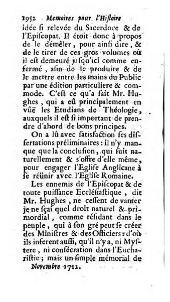 Mémoires pour l'histoire des sciences & des beaux-arts recüeillies par l'ordre de Son Altesse Serenissime Monseigneur Prince souverain de Dombes