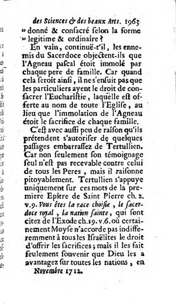 Mémoires pour l'histoire des sciences & des beaux-arts recüeillies par l'ordre de Son Altesse Serenissime Monseigneur Prince souverain de Dombes