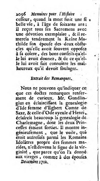 Mémoires pour l'histoire des sciences & des beaux-arts recüeillies par l'ordre de Son Altesse Serenissime Monseigneur Prince souverain de Dombes