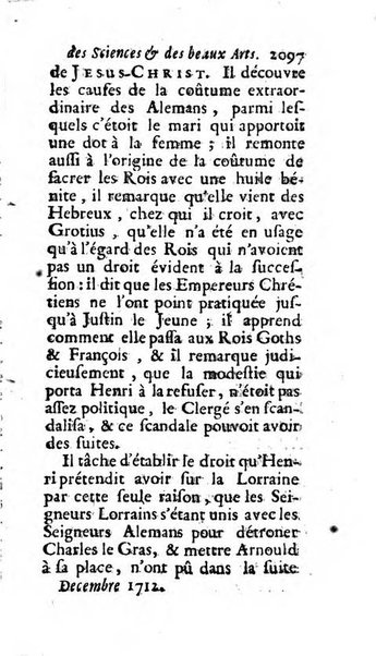 Mémoires pour l'histoire des sciences & des beaux-arts recüeillies par l'ordre de Son Altesse Serenissime Monseigneur Prince souverain de Dombes