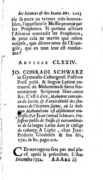 Mémoires pour l'histoire des sciences & des beaux-arts recüeillies par l'ordre de Son Altesse Serenissime Monseigneur Prince souverain de Dombes