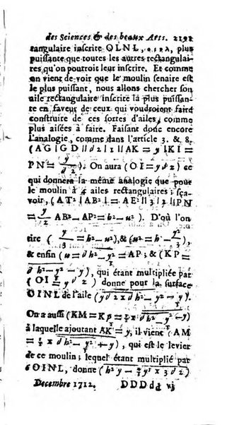 Mémoires pour l'histoire des sciences & des beaux-arts recüeillies par l'ordre de Son Altesse Serenissime Monseigneur Prince souverain de Dombes