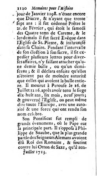 Mémoires pour l'histoire des sciences & des beaux-arts recüeillies par l'ordre de Son Altesse Serenissime Monseigneur Prince souverain de Dombes