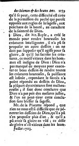 Mémoires pour l'histoire des sciences & des beaux-arts recüeillies par l'ordre de Son Altesse Serenissime Monseigneur Prince souverain de Dombes