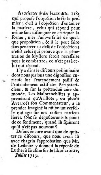 Mémoires pour l'histoire des sciences & des beaux-arts recüeillies par l'ordre de Son Altesse Serenissime Monseigneur Prince souverain de Dombes