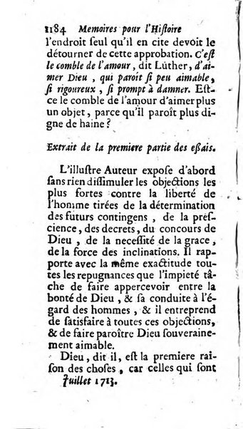 Mémoires pour l'histoire des sciences & des beaux-arts recüeillies par l'ordre de Son Altesse Serenissime Monseigneur Prince souverain de Dombes