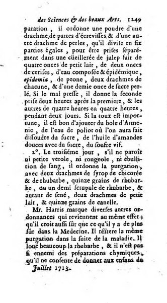 Mémoires pour l'histoire des sciences & des beaux-arts recüeillies par l'ordre de Son Altesse Serenissime Monseigneur Prince souverain de Dombes