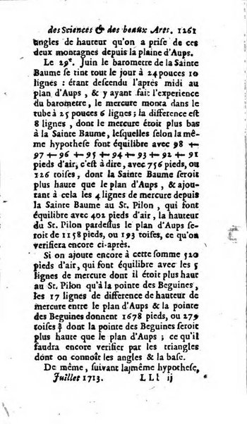 Mémoires pour l'histoire des sciences & des beaux-arts recüeillies par l'ordre de Son Altesse Serenissime Monseigneur Prince souverain de Dombes