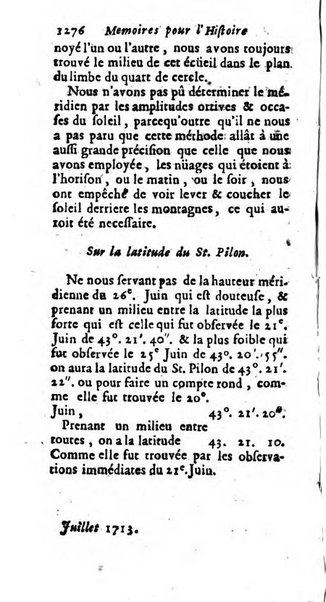 Mémoires pour l'histoire des sciences & des beaux-arts recüeillies par l'ordre de Son Altesse Serenissime Monseigneur Prince souverain de Dombes