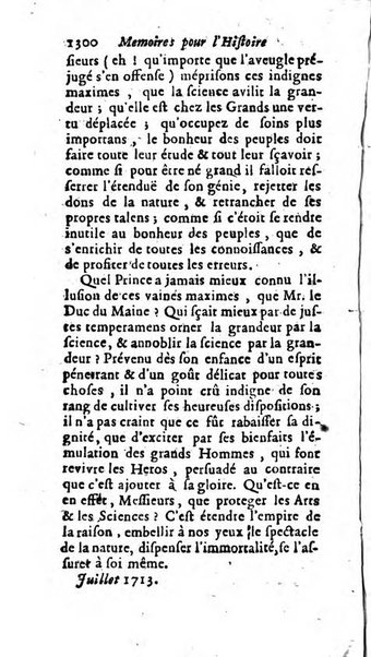 Mémoires pour l'histoire des sciences & des beaux-arts recüeillies par l'ordre de Son Altesse Serenissime Monseigneur Prince souverain de Dombes