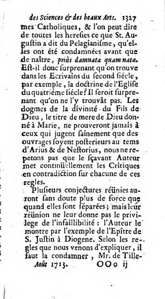 Mémoires pour l'histoire des sciences & des beaux-arts recüeillies par l'ordre de Son Altesse Serenissime Monseigneur Prince souverain de Dombes