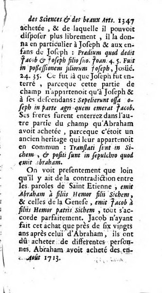 Mémoires pour l'histoire des sciences & des beaux-arts recüeillies par l'ordre de Son Altesse Serenissime Monseigneur Prince souverain de Dombes