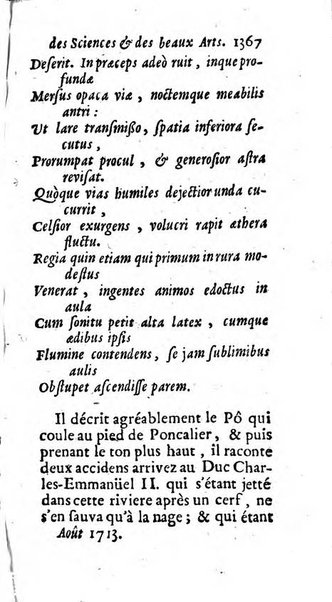 Mémoires pour l'histoire des sciences & des beaux-arts recüeillies par l'ordre de Son Altesse Serenissime Monseigneur Prince souverain de Dombes