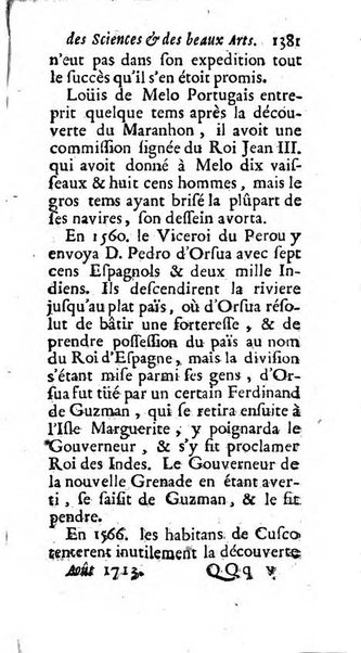 Mémoires pour l'histoire des sciences & des beaux-arts recüeillies par l'ordre de Son Altesse Serenissime Monseigneur Prince souverain de Dombes