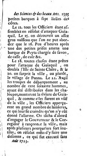 Mémoires pour l'histoire des sciences & des beaux-arts recüeillies par l'ordre de Son Altesse Serenissime Monseigneur Prince souverain de Dombes