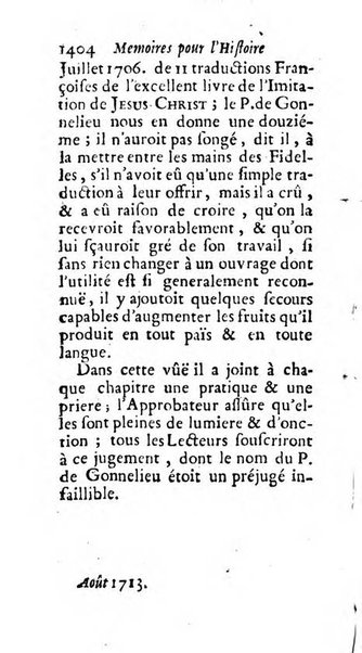 Mémoires pour l'histoire des sciences & des beaux-arts recüeillies par l'ordre de Son Altesse Serenissime Monseigneur Prince souverain de Dombes