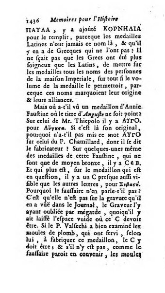 Mémoires pour l'histoire des sciences & des beaux-arts recüeillies par l'ordre de Son Altesse Serenissime Monseigneur Prince souverain de Dombes