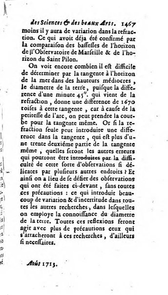 Mémoires pour l'histoire des sciences & des beaux-arts recüeillies par l'ordre de Son Altesse Serenissime Monseigneur Prince souverain de Dombes