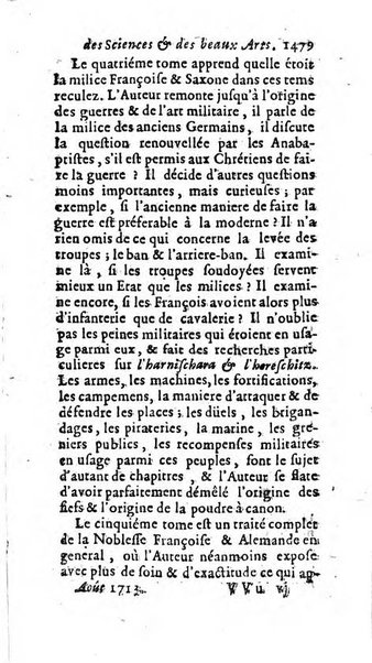 Mémoires pour l'histoire des sciences & des beaux-arts recüeillies par l'ordre de Son Altesse Serenissime Monseigneur Prince souverain de Dombes