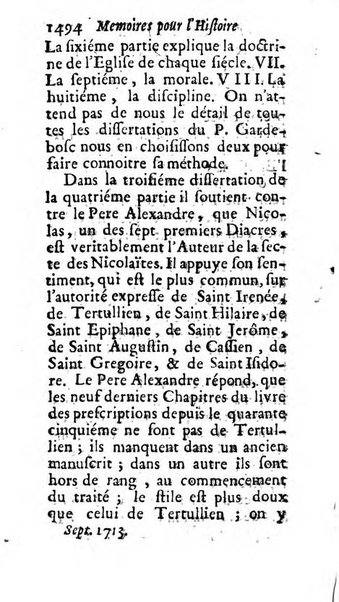 Mémoires pour l'histoire des sciences & des beaux-arts recüeillies par l'ordre de Son Altesse Serenissime Monseigneur Prince souverain de Dombes