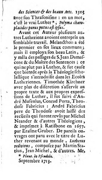 Mémoires pour l'histoire des sciences & des beaux-arts recüeillies par l'ordre de Son Altesse Serenissime Monseigneur Prince souverain de Dombes