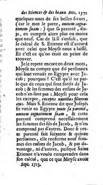 Mémoires pour l'histoire des sciences & des beaux-arts recüeillies par l'ordre de Son Altesse Serenissime Monseigneur Prince souverain de Dombes