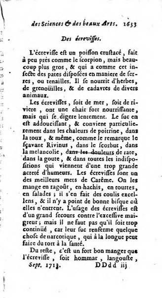 Mémoires pour l'histoire des sciences & des beaux-arts recüeillies par l'ordre de Son Altesse Serenissime Monseigneur Prince souverain de Dombes