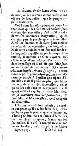 Mémoires pour l'histoire des sciences & des beaux-arts recüeillies par l'ordre de Son Altesse Serenissime Monseigneur Prince souverain de Dombes