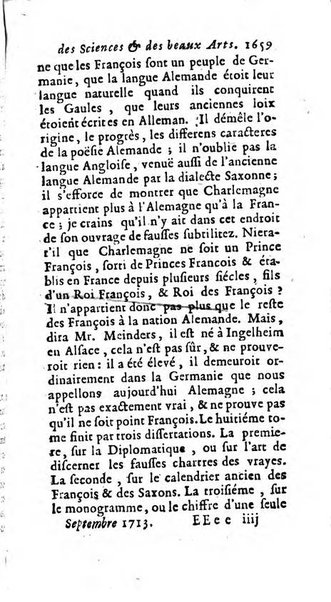 Mémoires pour l'histoire des sciences & des beaux-arts recüeillies par l'ordre de Son Altesse Serenissime Monseigneur Prince souverain de Dombes