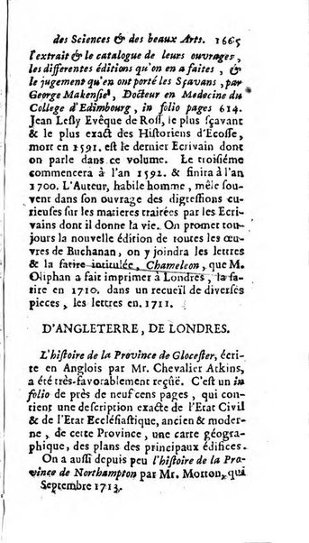 Mémoires pour l'histoire des sciences & des beaux-arts recüeillies par l'ordre de Son Altesse Serenissime Monseigneur Prince souverain de Dombes