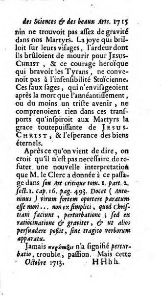 Mémoires pour l'histoire des sciences & des beaux-arts recüeillies par l'ordre de Son Altesse Serenissime Monseigneur Prince souverain de Dombes