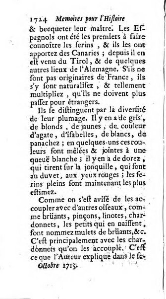 Mémoires pour l'histoire des sciences & des beaux-arts recüeillies par l'ordre de Son Altesse Serenissime Monseigneur Prince souverain de Dombes