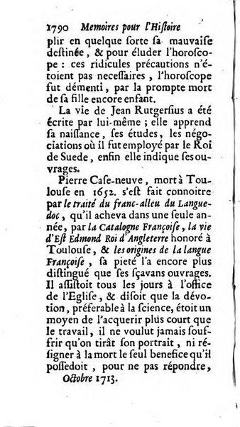 Mémoires pour l'histoire des sciences & des beaux-arts recüeillies par l'ordre de Son Altesse Serenissime Monseigneur Prince souverain de Dombes