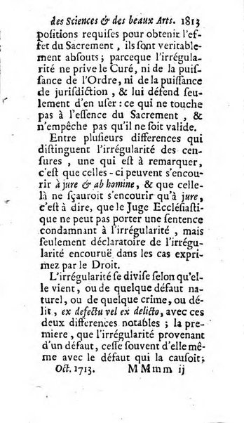 Mémoires pour l'histoire des sciences & des beaux-arts recüeillies par l'ordre de Son Altesse Serenissime Monseigneur Prince souverain de Dombes