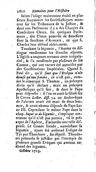 Mémoires pour l'histoire des sciences & des beaux-arts recüeillies par l'ordre de Son Altesse Serenissime Monseigneur Prince souverain de Dombes