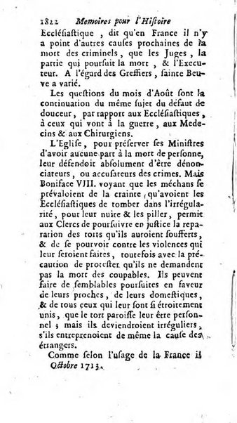 Mémoires pour l'histoire des sciences & des beaux-arts recüeillies par l'ordre de Son Altesse Serenissime Monseigneur Prince souverain de Dombes