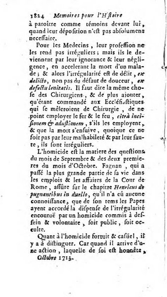 Mémoires pour l'histoire des sciences & des beaux-arts recüeillies par l'ordre de Son Altesse Serenissime Monseigneur Prince souverain de Dombes