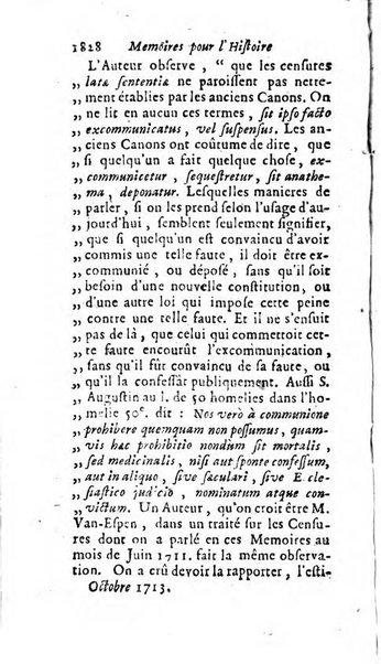 Mémoires pour l'histoire des sciences & des beaux-arts recüeillies par l'ordre de Son Altesse Serenissime Monseigneur Prince souverain de Dombes